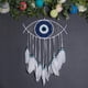 thumbnail image 1 of Decoración colgante de pared hecha , decoración de pared , buena para Festival, coche, Navidad, adornos perfecl Atrapasueños del mal de ojo, 1 of 7