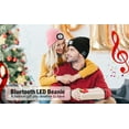 thumbnail image 6 of CENSGO Bluetooth Beanie with the Light, Unique Tech Gifts for Men, Wireless Headphones for Fishing Jogging Working, Christmas Stocking Navy Blue, 6 of 9
