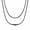 01.Snap clasp, variant on ChainsHouse Mens Women Thin Necklace Waterproof Braided Leather Cord Black Trendy Woven Wax Rope Basic Necklaces Jewelry Gift 2mm Width, 20"