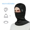 thumbnail image 4 of voofly Ski Mask for Men Women Face Mask Cold Weather Thermal Motorcycle Balaclava Black, 4 of 9