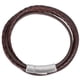 thumbnail image 1 of Pulsera tejidaPulsera de cuero trenzada Pulsera de cuero trenzada Pulsera de cuero Artesanía superior Jadeshay A, 1 of 8