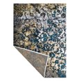 thumbnail image 4 of RUGSOTIC CARPETS MACHINE MADE HEATSET POLYPROPYLENE AREA RUGS - 3'2''x10', Runner, Silver Blue, Abstract Modern Design, High Pile Machine Made Area Rugs for Living Room, Bed Room (MX0011), 4 of 5