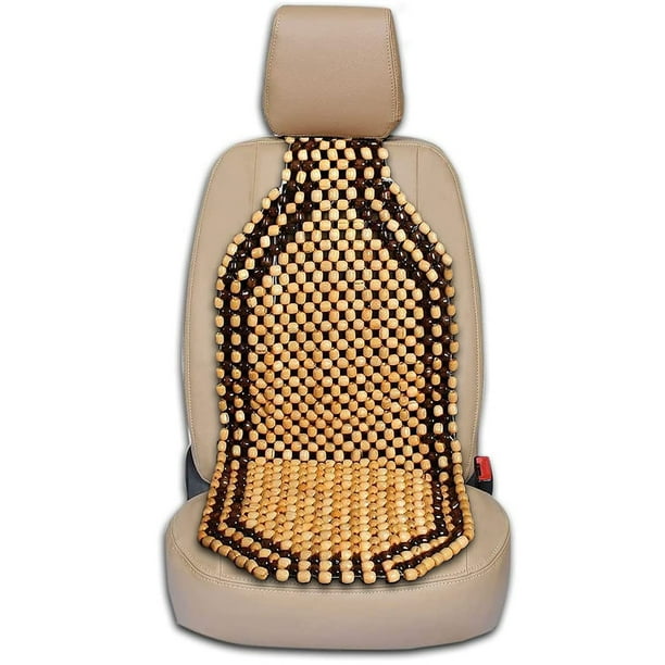 Zone Tech Car Seat Back Support With Wood Beads Cushion Accessories Com Car Seat Back Support With Wood Beads, Mountain Bike Car Seat Covers Uk