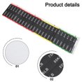 thumbnail image 6 of Taituoti Fitness Equipment Weight Stickers Gym Weight Stack Labels Number Stickers-5-120Kg(1Cm Hole), 6 of 9