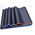 thumbnail image 3 of EQCOTWEA 1pc Large Computer PC Laptop Rubber Gaming Mouse Pad Mat Black 23.62in*11.81in, 3 of 5