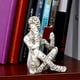 thumbnail image 2 of Btafrte Resina Lectura Mujer Pulpa Estatua Pensador Abstracto Escultura Librería Ornamento (A), 2 of 8
