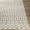 thumbnail image 3 of Livabliss Area Rugs for Living Room, 9ft Round Chester Global Beige Square Rug, Bedroom Dining Room Home Decor Stain Resistant Carpet (7'10" x 7'10"), 3 of 8