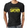 thumbnail image 1 of Camiseta Da Ma para hombre con diseño de piedra, papel y tijeras para adultos, hombres, mujeres, adolescentes, jóvenes y ocio., 1 of 6