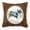 MultiColor, variant on Red and White Basenji Fabric Decorative Pillow