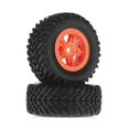 thumbnail image 2 of Traxxas Tires & Wheels SCT Orange Wheels Off-Road Racing Tires, 2 of 3