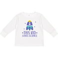 thumbnail image 3 of Inktastic Rocket Ship This Kid Loves Science Boys or Girls Long Sleeve Toddler T-Shirt, 3 of 5