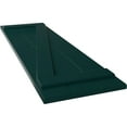 thumbnail image 6 of Ekena Millwork 16 1/8"W x 25"H True Fit PVC Three Board Joined Board-n-Batten Shutters w/Z-Bar, Thermal Green (Per Pair - Hardware Not Included), 6 of 8