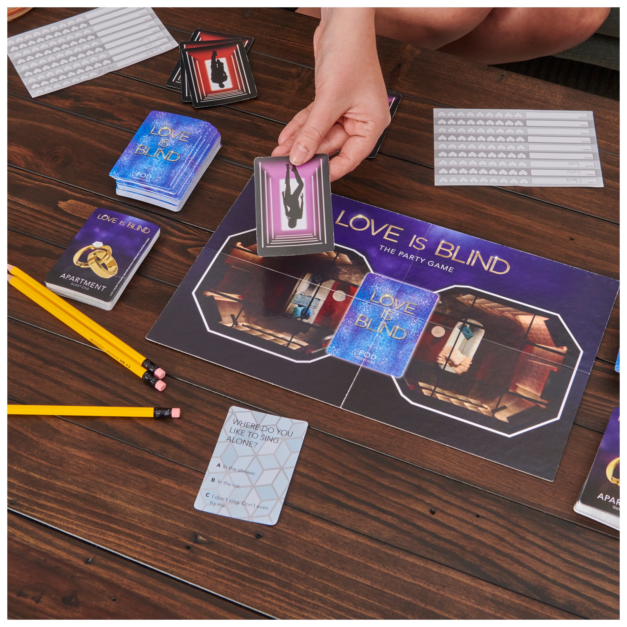 Love is Blind, The Adult Party Board Card Game for Couples & Singles Based on The Hit Netflix Show, Ages 17 and up
