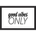 thumbnail image 1 of Marmont Hill 'Good Vibes Only' by Diana Alcala Framed Painting Print, 1 of 1
