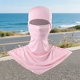 thumbnail image 2 of Hauaitttt Sun Protective Scarf Breathable Mesh Head Wrap for Women Men Outdoor Hiking Daily Use Lightweight Comfortable Stretchy Womens Summer Wrap Desert Running Cap Women Neck Warmer Scarf Umbrella, 2 of 3