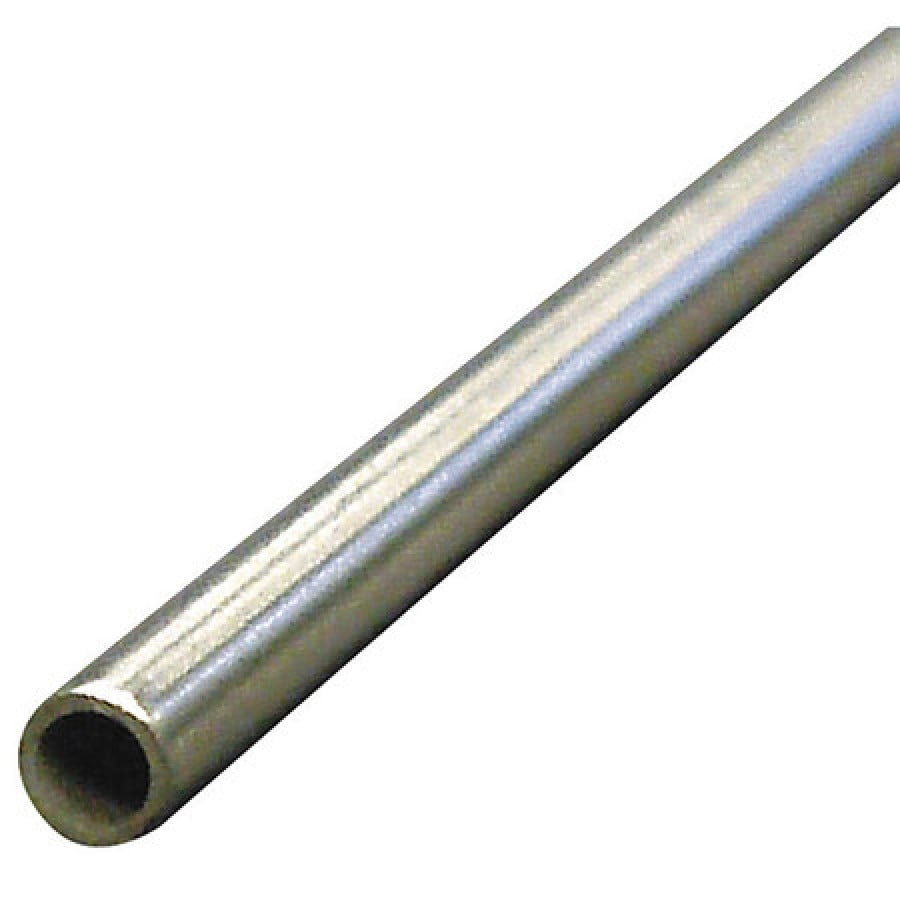 ZORO SELECT G1186 Stainless Steel 304 Tubing 3/32 OD X .035 Wall @ 2.5'