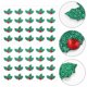 thumbnail image 3 of 5 láminas de pegatinas navideñas verdes y rojas de hojas de acebo para manualidades., 3 of 7