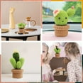 thumbnail image 6 of Deago Crochet Kit for Beginners - Crochet Starter Kit for Adults and Kids DIY Amigurumi Knitting Hooks Yarn Set with Step-by-Step Video Tutorials (Cactus), 6 of 7