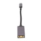 thumbnail image 1 of Entrada Hembra De CC A Cable De Alimentación Macho Tipo C, Chip De Identificación Automática Estándar Cable PD De Alimentación Tipo C De 100 W De 6,9 ​​​​pulgadas Para, 1 of 8