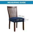 thumbnail image 3 of Warm White Funda De Asiento Para Silla De Comedor Fundas De Asiento De Silla De Spandex Elástico Fundas De Cojín De Asiento De Silla Para Comedor Sillas De Cocina Asiento De Silla, 3 of 5
