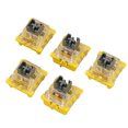 thumbnail image 4 of 35 Commutateurs de Pcs, 3Pin 40gf Clavier Mécanique Switch avec LED Slot, 3,3mm Course Anti-Poussière Bricolage Clavier Commutateur, 4 of 8