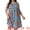 Yellow Blue, variant on DARING DIVA Plus Size Floral Tank Sleeveless Boho Dress 3X Black