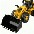 thumbnail image 4 of Fridja 1:16 Scale Remote Control Bulldozer Toy, Alloy Construction Vehicle with 2.4GHz RC, 4 of 13