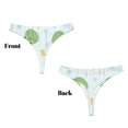 thumbnail image 3 of Fotbe Kawaii Frogs Tanga Sin Costuras para Mujer con Estampado – Panties Invisibles, Transpirables y Cómodos para Uso Diario-Medium, 3 of 6