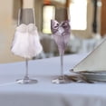 thumbnail image 4 of 2x Verres à Champagne de Mariage, Verres MR, Verrerie, Anniversaire Moderne, Style Mode B, 4 of 9