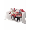 thumbnail image 2 of Valentine's Day Couch Cover for 2 Cushion Couch, Red Truck Balloons Footballs Love Romantic Washable Love Seat Sofa Covers Slipcover, Throw Sofa Covers for Pets, Furniture Protector 71"x102", 2 of 9