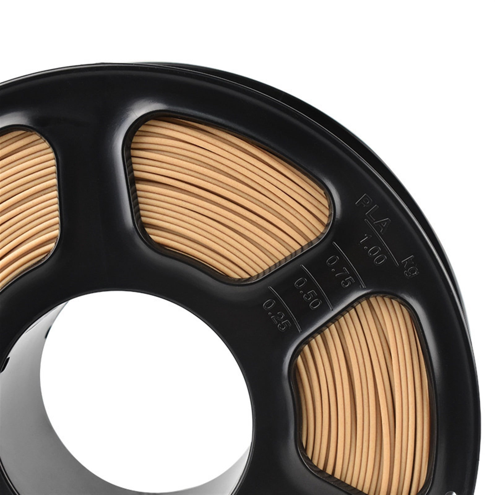 Wood 3D Printer Filament PLA Filament 1.75mm Matte Dimensional Accuracy +/- 0.03mm 1kg Spool for 3D Printing