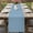 Blue, variant on Table Runner 36 Inches Long for Kitchen Dining, Haze Blue Plaid Dresser Scarf Farmhouse, Dining Table Decorations for Wedding/Parties, Farmhouse Modern Abstract Striped 13 x 36 In