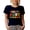 Navy Blue, variant on Best Aunt Ever, Retro Groovy Text, Auntie Appreciation, Black T-Shirt, Medium