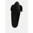 thumbnail image 5 of Pothos Luxurious Velvet Bow Ballerinas, 5 of 9