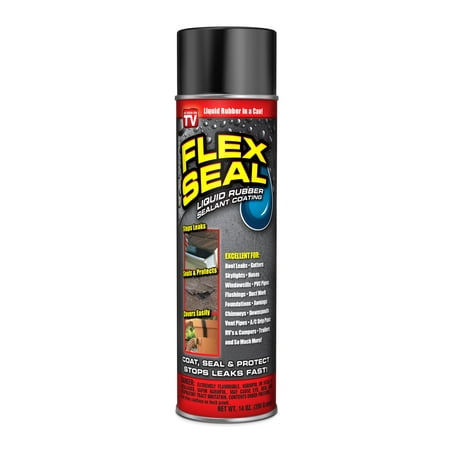 Flex Seal Spray Rubber Sealant Coating, 14-oz, (Best Sealant For Plastic)