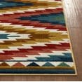 thumbnail image 3 of Well Woven Mia Blue Southwestern Medallion Area Rug 5x7 (5'3" x 7'3"), 3 of 7