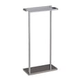 thumbnail image 3 of Pilaster Designs HATR418 Pilaster Designs - Chrome Finish Metal Free Standing Towel Rack Stand, 3 of 4