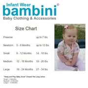 Bambini White Tank Top Bodysuits, 3pk (Baby Boys Or Baby Girls, Unisex)