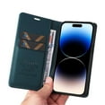 thumbnail image 3 of Funda para iPhone 15 Pro Estuche de Cuero PU Tipo Cartera con Ranuras para Tarjetas y Cierre Magnético, 3 of 5
