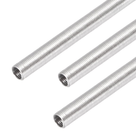 Uxcell Heating Element Coil Wire, AC220V 500W / AC110V 125W Resistance Furnace Heater Wire FeCrAl Heating Elements Coil Heater for Oven Furnace Dryer, 4mm x198mm, Pack of 3