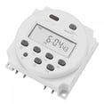 thumbnail image 2 of TOPINCN CN101A DC 12V Mini LCD Digital Microcomputer Control Power Timer Switch, Control Power Timer Switch, Timer Switch, 2 of 8