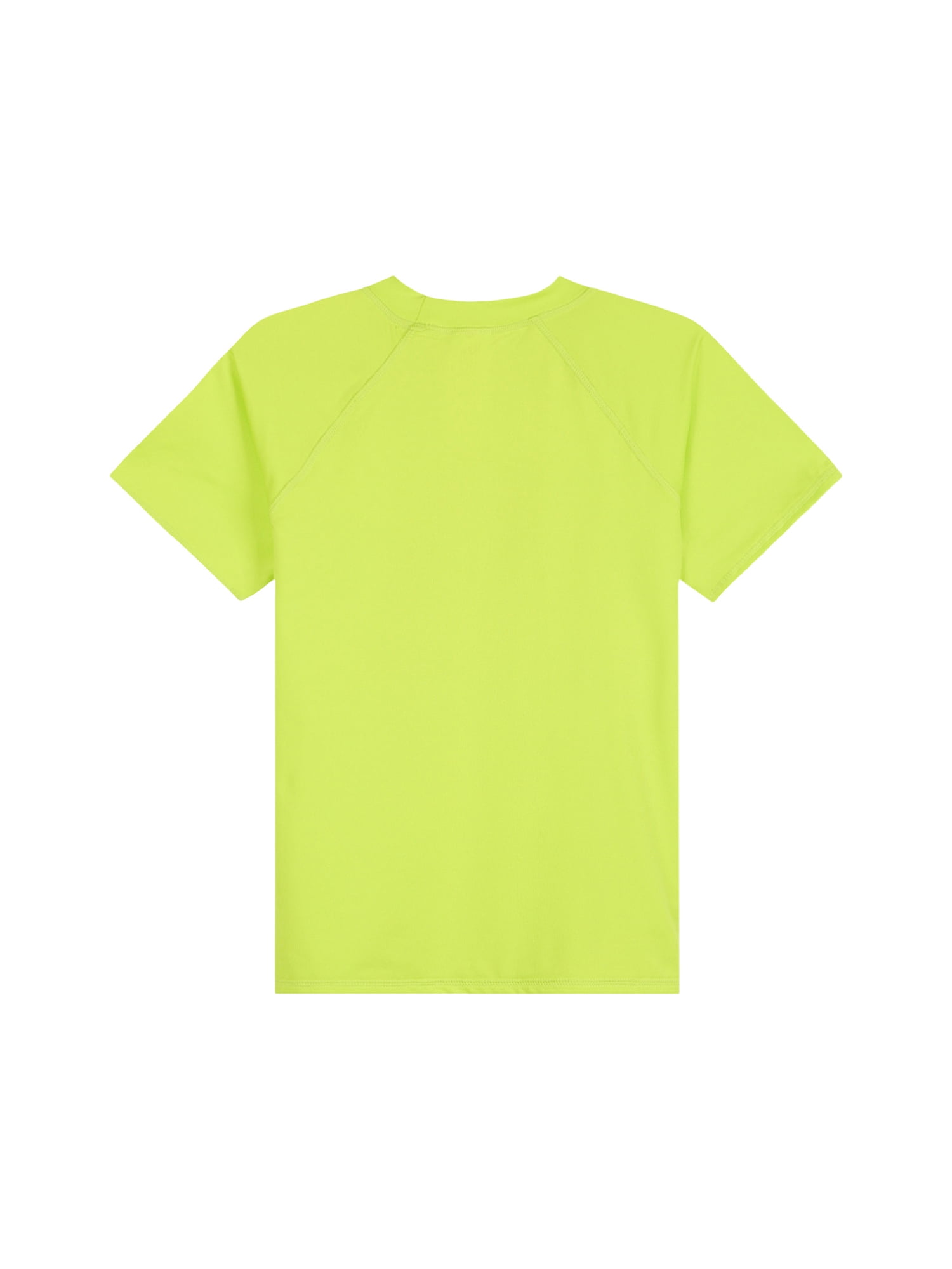Reebok Boys Short Sleeve Rashguard with UPF 50+ Protection, Sizes 4-18