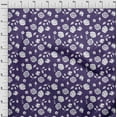 thumbnail image 3 of oneOone Rayon Purple Fabric Florals Sewing Craft Projects Fabric Prints By Yard 56 Inch Wide, 3 of 6