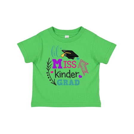 

Inktastic Lil Miss Kinder Grad with Arrows Gift Toddler Toddler Girl T-Shirt