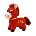thumbnail image 2 of Muñeco de peluche de caballo chino, adorno de peluche, recuerdo de bendición, detalle facial bordado, adecuado para decoración del hogar, decoración d Llanto, 2 of 9