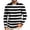 Black, variant on Dwelliawo Men's Casual Striped Athletic T-Shirts Basic Crewneck Long Sleeve Stretch Pullovers Outdoor Workout Tee Tops Black M