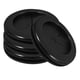 thumbnail image 1 of 4 pasacables de doble cara de goma negra, protección para cables de escritorio, impermeables, resistentes al fuego, para oficina y hogar, 1 of 8