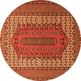 thumbnail image 1 of Ahgly Company Indoor Round Persian Orange Traditional Area Rugs, 3' Round, 1 of 1