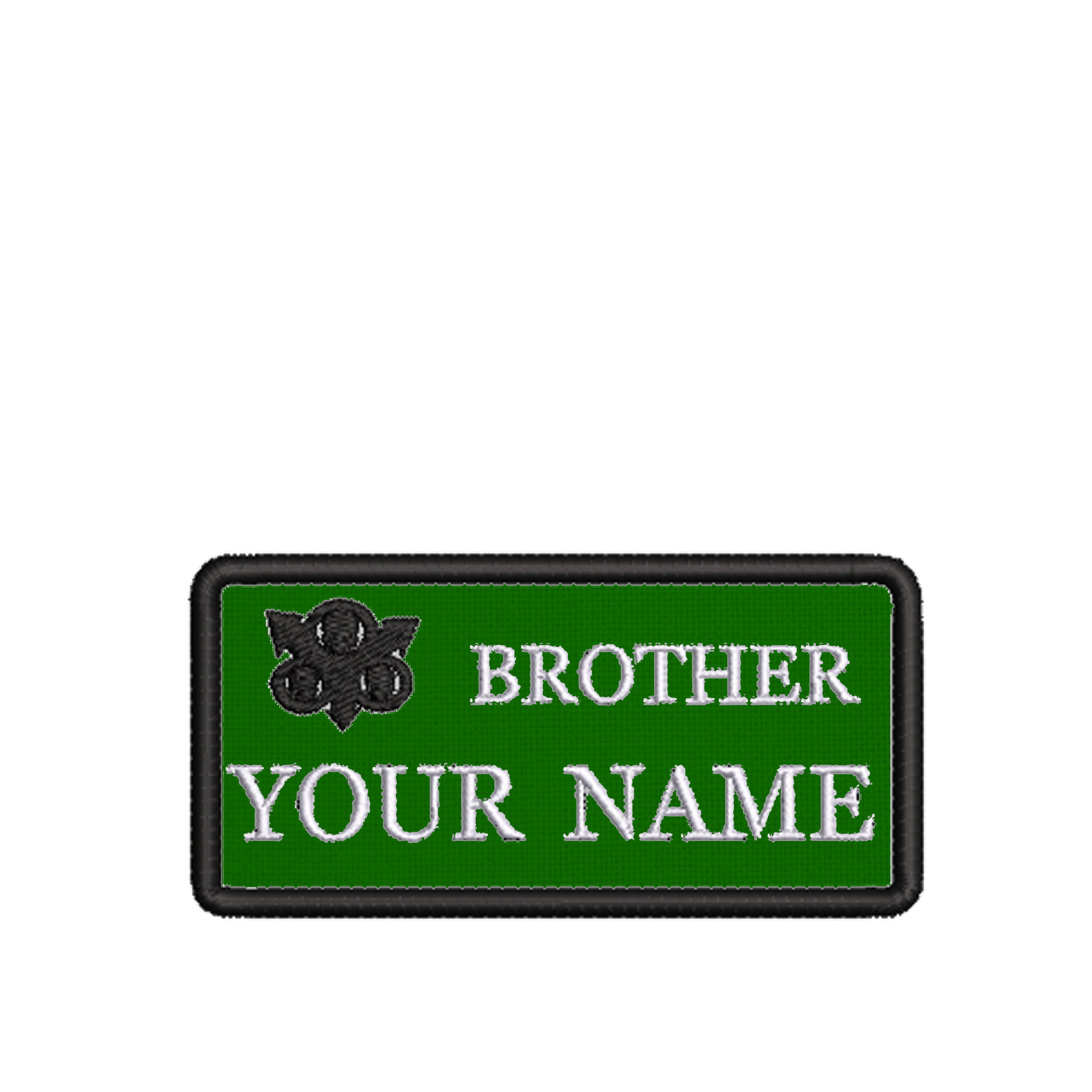 male/HOOK back ADULTS Custom Ghostbusters Name Tag Patch "YOUR NAME"