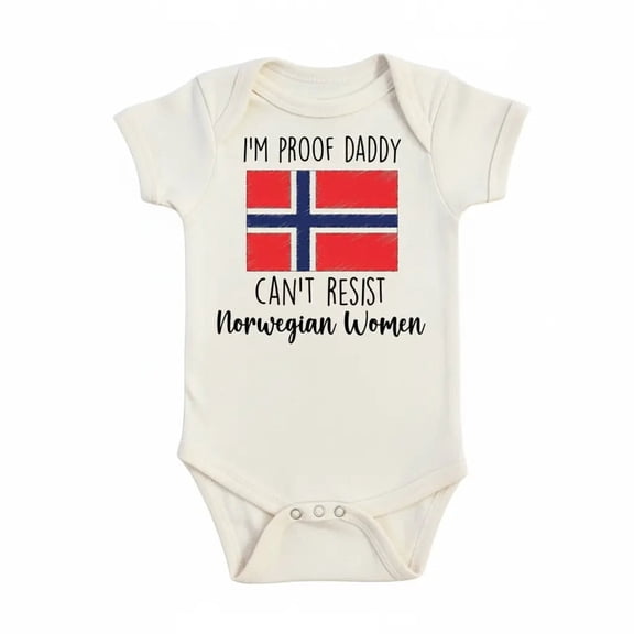 Norway Newborn Baby Bodysuit